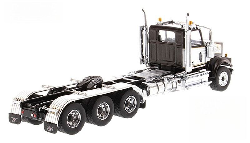 DM Western Star 4900 SF Day Cab Truck نموذج مقياس 1/50 71066 قابلة للتجميع من Diecast