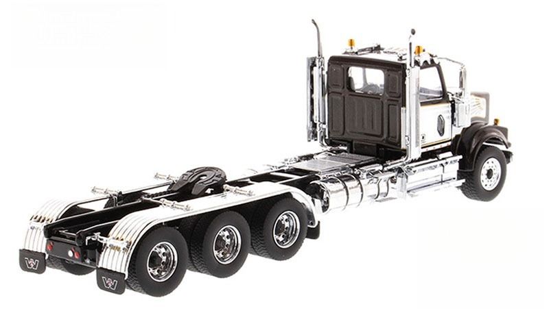 DM Western Star 4900 SF Day Cab Truck نموذج مقياس 1/50 71066 قابلة للتجميع من Diecast