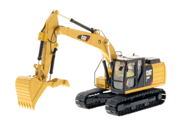 مركبة هندسية DM بمقياس 1:50 CAT 323F L نموذج حفارة دييكاست 85924C لعبة هدية