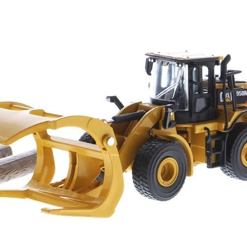 1:64 DM Diecast Masters محمول عجلات Log Forklift المرفق النموذج 85635