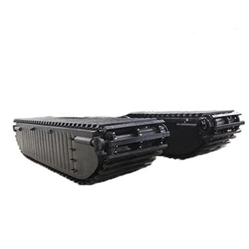 40 طن مخصص حفر البرمائي المستنقع عربة حفر المستنقع مع طوافة عائمة