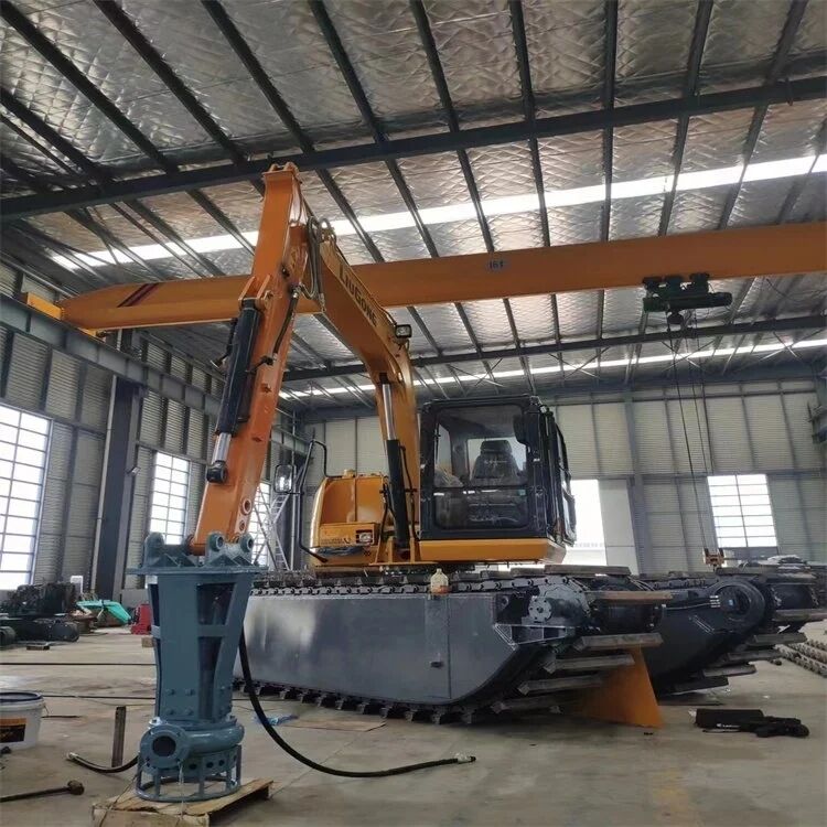 حفرة مصنعة خصيصاً حاوية طائرات البرمائية تحت العربة حاوية عائمة للطقس الرطب مزود معدات العمل المائي