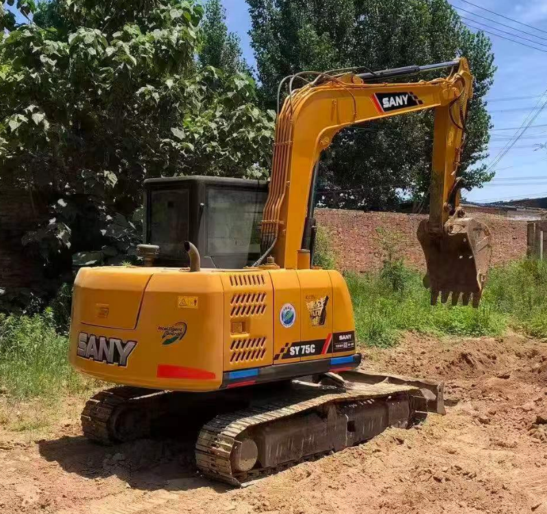 حفارة صغيرة مستعملة SANY SY50C SY50 SY55 SY65 SY70 SY75 6 طن أصلية صينية 80% حفارة/حفار جديد